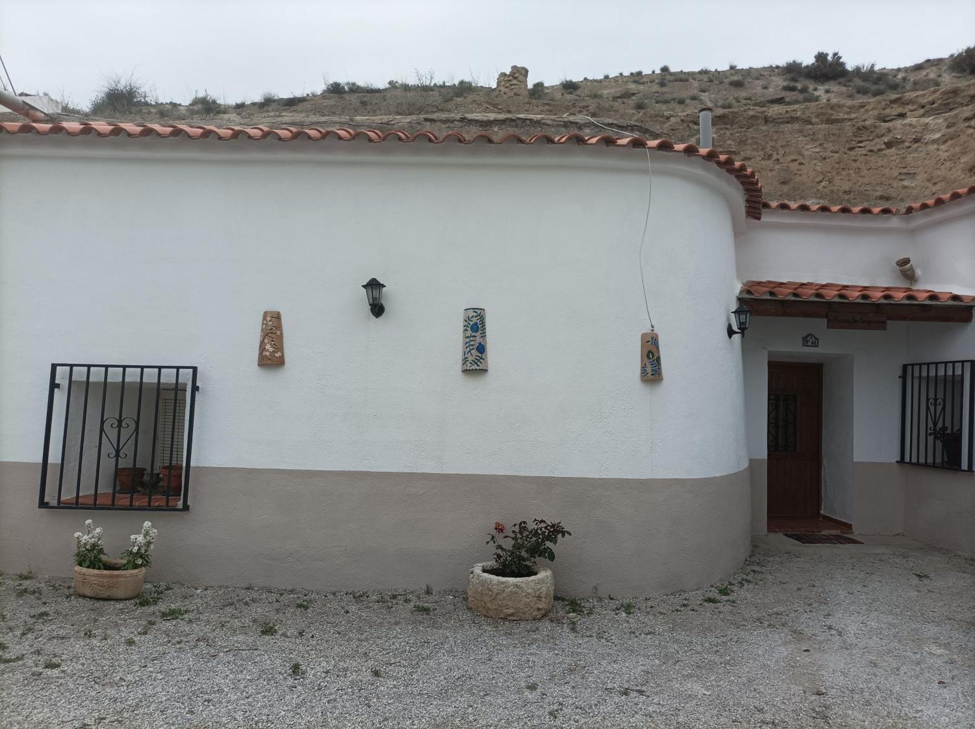 Cueva La Trapera Vendégház Benamaurel Kültér fotó